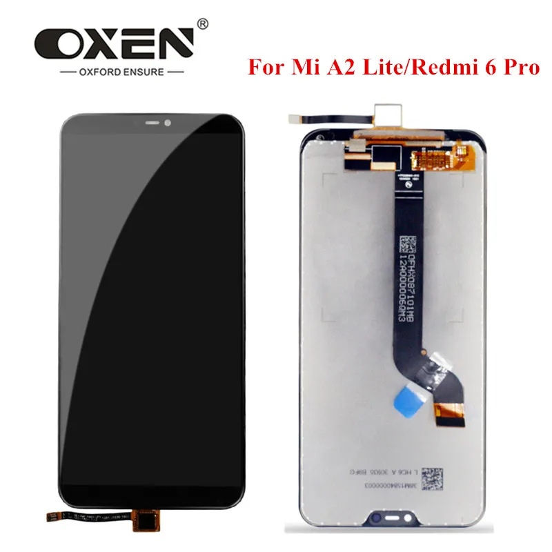 ЖК-дисплей OXEN 100% протестированный для Xiaomi Mi A2 Lite ЖК-сенсорный экран с