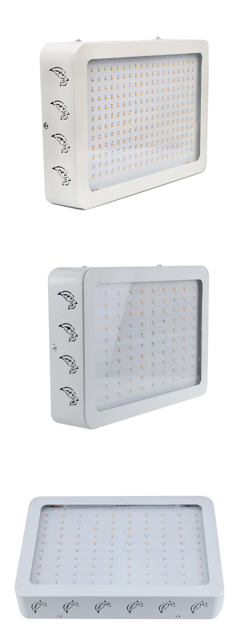 Grow Tent LED Grow Light 2000W 1000W Full Spectrum Phyto Lamp For Plants Indoor Lamps For Flowers Fitolamp Herb With Thermometer (10)