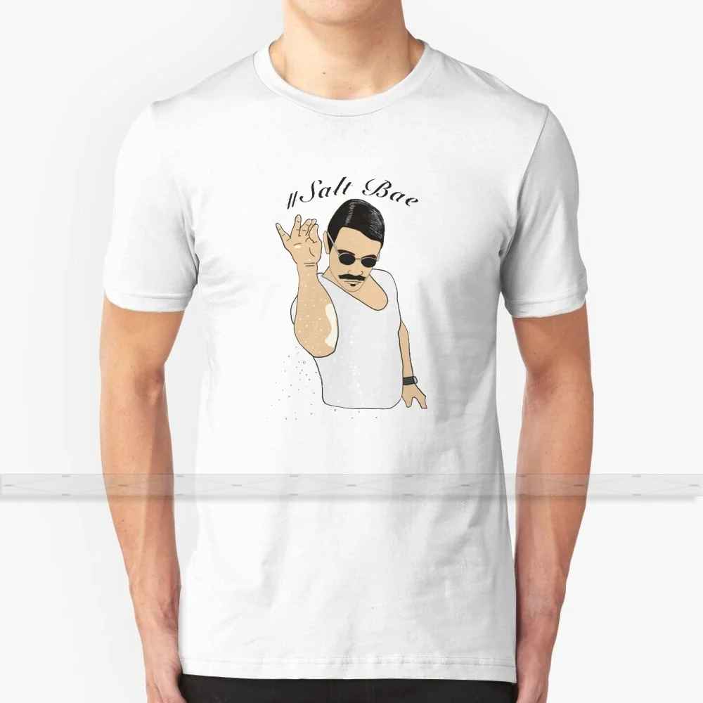 Футболка Мужская/женская из хлопка с принтом Salt Bae большой размер S - 6XL | Мужская