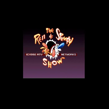 

Ren & Stimpy Show, The - Buckeroos! USA Version 16 bit English Big 46 pins Grey Game Card For NTSC Game Player
