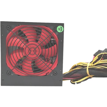 

400W Computer Power Supply Temperature Control Passive PFC Heat Dissipation Home For Desktop Silent Fan Durable Large Capacitive