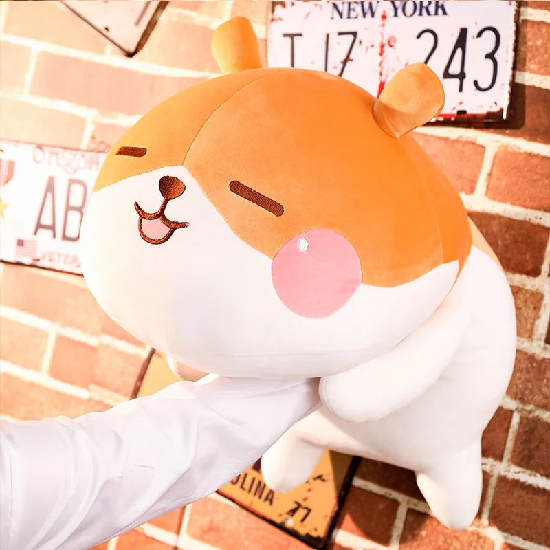 Супер милая плюшевая подушка крот 35 см/55 см мягкая для хомяка игрушки животных