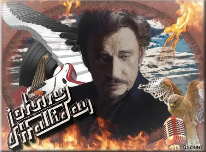 

New 5D DIY Full Diamond Diamond Painting French Rock Singer Johnny Hallyday Cross Stitch Handmade Hobby Home Decoration Gift