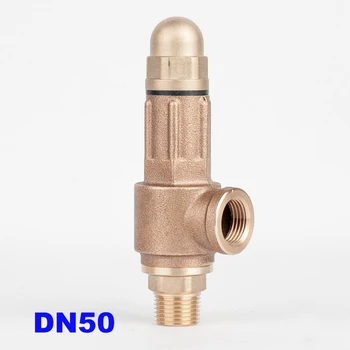 

S10 S10L bronze safety valve steam adjustable pressure copper 2 inch DN50 10/20/30bar pressure relief valve with handle