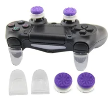 4Pcs set L2 R2 Trigger Extended Button Analog Extender Thumbstick Grips Enhanced Thumb Stick Caps For