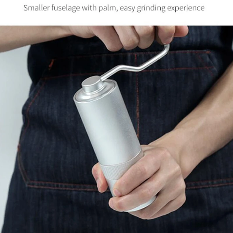 NEW-Manual Coffee Grinder,Portable Hand Crank Coffee Bean Mill 15G