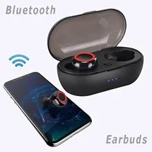 Y50 – casque Bluetooth Tws2 Mini Portable, sans fil, avec double micro et batterie 2000mAh, étui de Charge, # T2