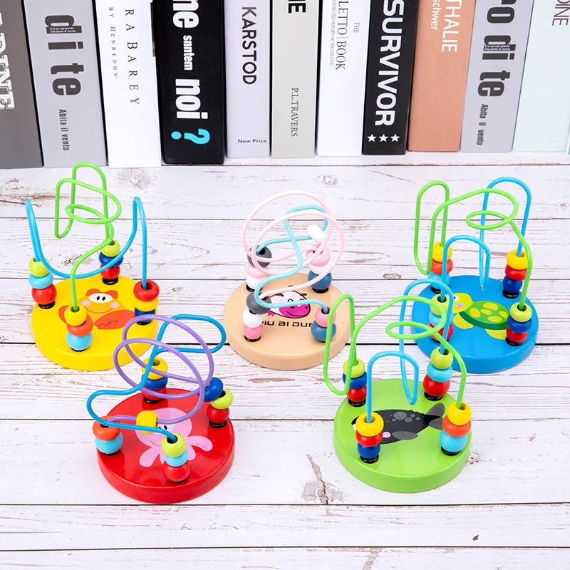 Baby Math Toys Educational Wooden Toys Circles Bead Wire Maze Roller Coaster Kids Boys Girls Abacus Circle Toy Montessori Toys Baby Math Toys Educational Wooden Toys Circles Bead Wire Maze Roller Coaster Kids Boys Girls Abacus Circle Toy Montessori Toys
