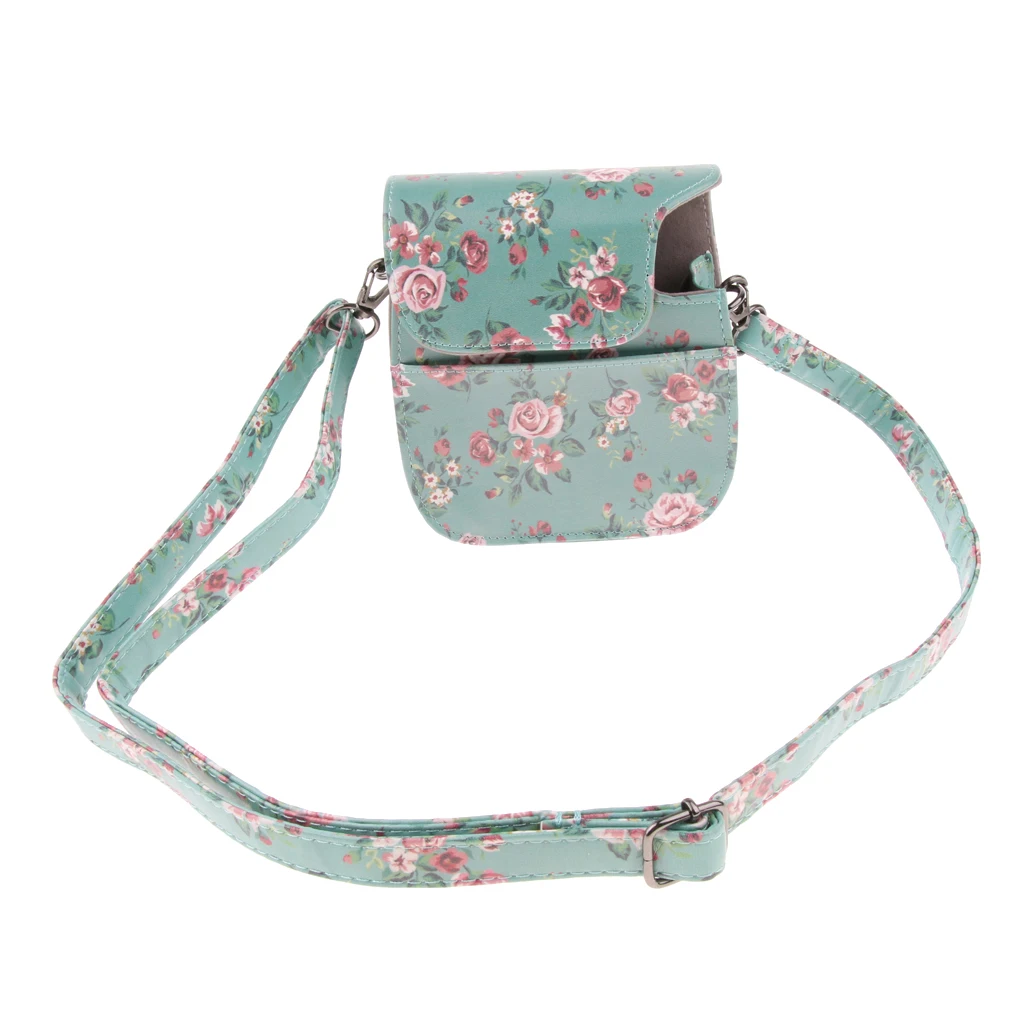 PU Leather Bag Case Cover for Fujifilm Instax Mini 8 8+ 9 Film Cameras Shoulder Strap Bag Protect Case Pouch 2019 New
