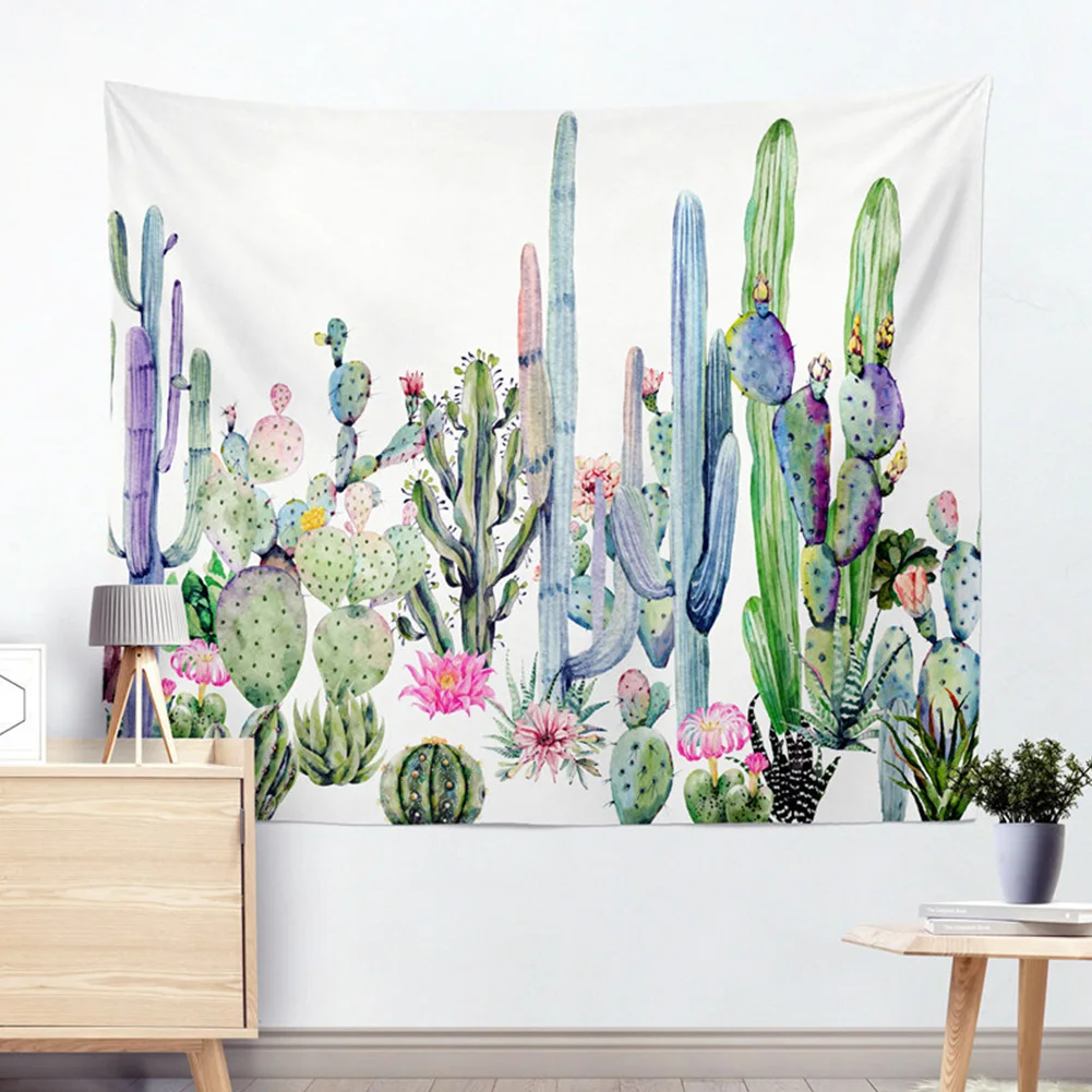  Mandala Throw Wall Hanging Tapestry Picnic Mat Bohemian Home Decor Cactus Table Cloth Art Multi Use