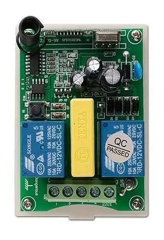 A 220 V мотор двери гаража/проекционный экран/жалюзи AC 220 V RF беспроводной пульт дистанционного управления переключатель цифровой экран дисплея - Цвет: A