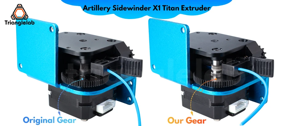 Trianglelab Stainless steel Precision-milled hobb Tatan Gear& motor gear 1SET GEAR KIT for 3d printer reprap Tatan Extruder Trianglelab Stainless steel Precision-milled hobb Tatan Gear& motor gear 1SET GEAR KIT for 3d printer reprap Tatan Extruder