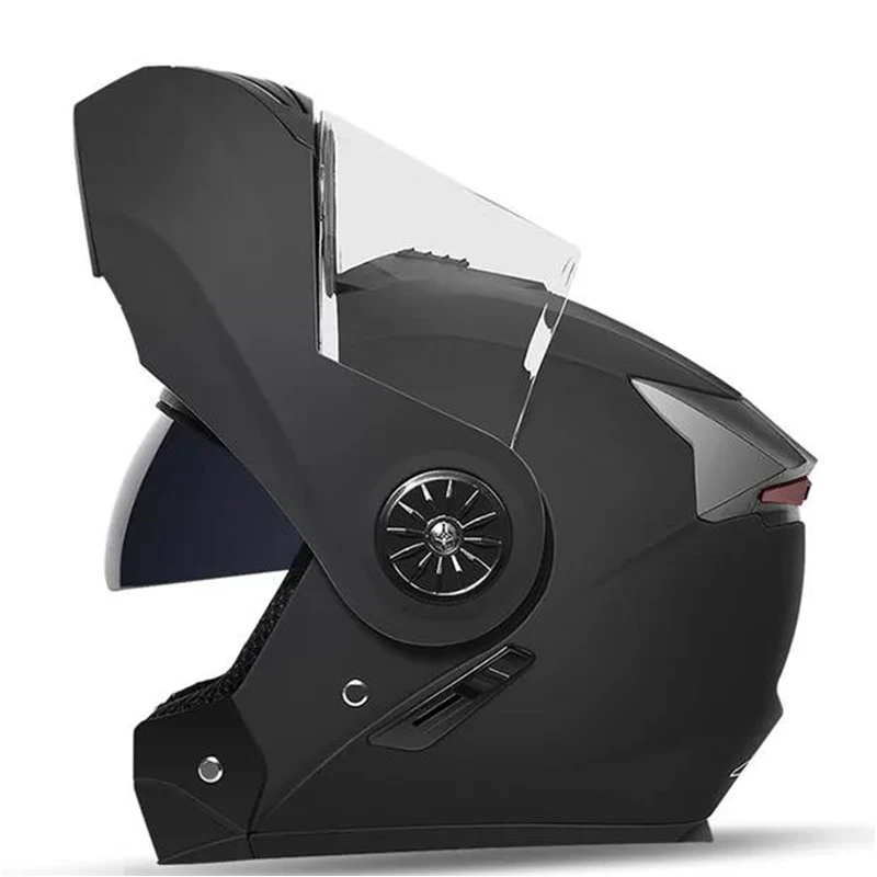 Uncovered helmets motorcycle men's and women's full winter warmth four seasons general safety | Спорт и развлечения