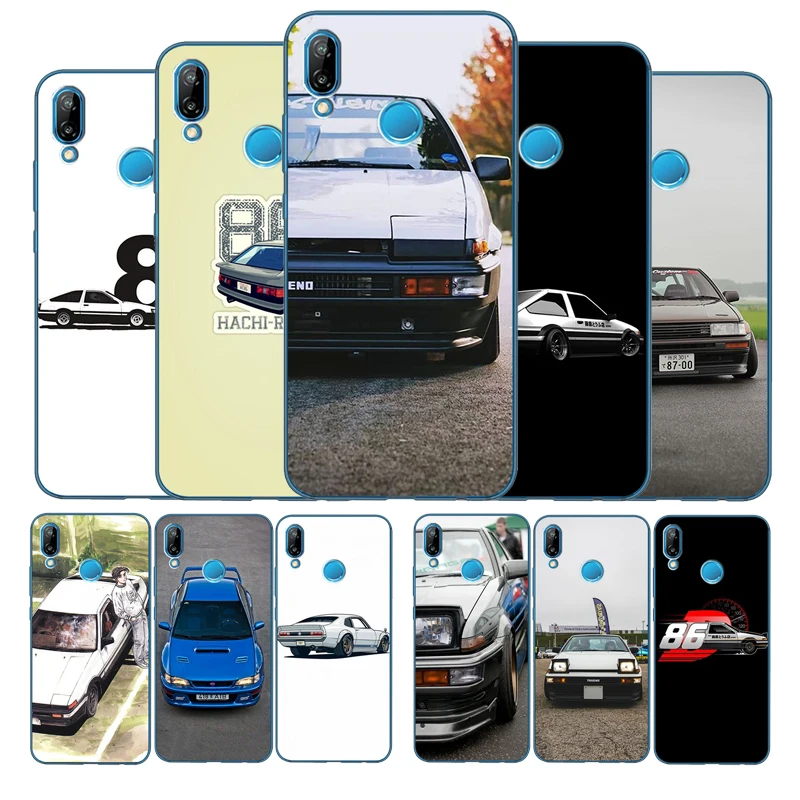 Оригинальный d AE86 для Huawei P9 P10 P20 P30 P40 Psmart Lite Plus Pro чехлы телефонов Y9 Y6 Y7 2017 2018 Nova 3 3i