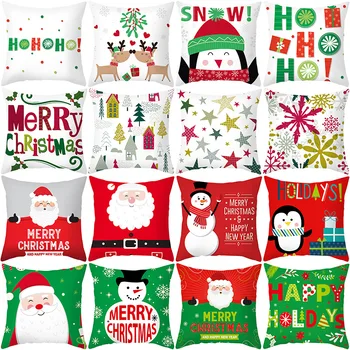 

Merry Christmas Decorations For Home Christmas Ornaments Christmas Pillow Case Xmas Decoration New Year 2019 Navidad Noel Drop
