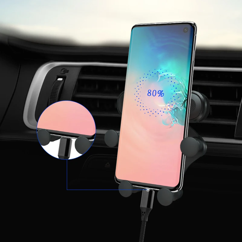 NILLKIN мини автомобильный телефон держатель для iPhone XS Air Vent крепление gps Автомобильный держатель для samsung S10/S10e/S9/Redmi note 7 держатель для смартфона