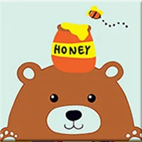 Сливовый Мультфильм животных DIY живопись по номерам нарисованная на холсте Настенная картина дети Раскраска по номерам уникальный подарок домашний декор для детей - Цвет: Сливовый