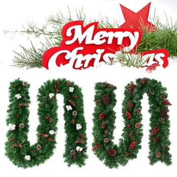 

Christmas Garland Rattan Traditional Christmas Wreath Rattan Door Hanging Wreath Rattan Greenery For Christmas Home Decor