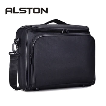 

ALSTON Projector Storage Bag Support Most LED Projector Multi-function Black Bagand for M5 T26 Q9 M8S and so on