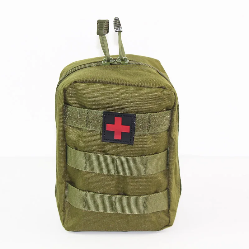 Тактический Открытый аптечка медицинская Molle Сумка Альпинизм Скалолазание спасательный пояс сумка дикий спасательный аварийный комплект - Цвет: Green