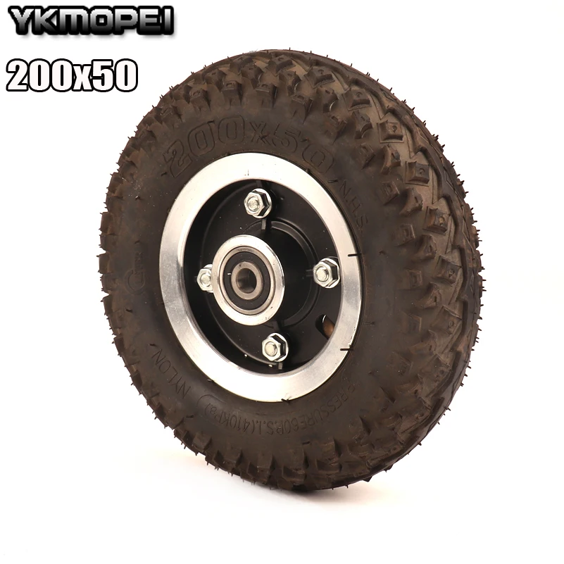 Tire and Inner Tube 200X50 Full Wheels for Electric Scooter Wheel Chair Truck Pneumatic Trolley Cart | Автомобили и мотоциклы