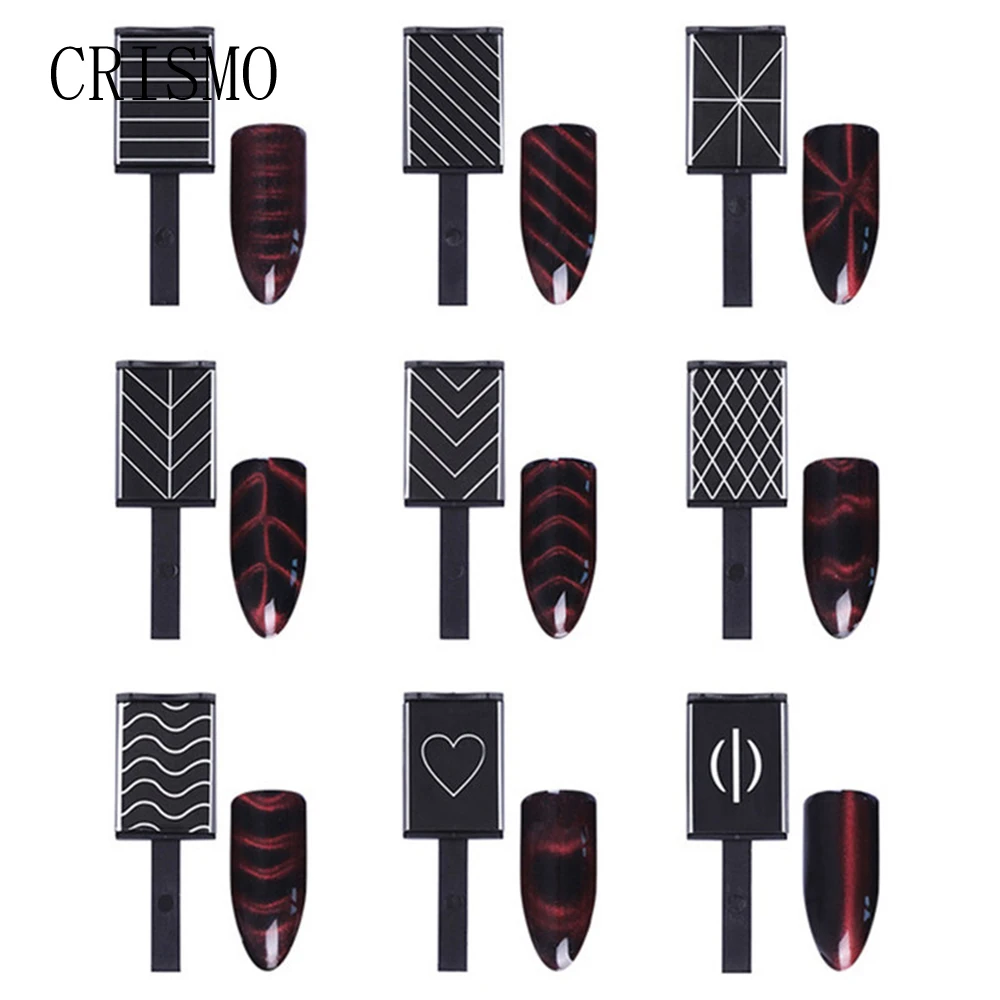 CRISMO инструменты для дизайна ногтей магнитная палочка кошачьи глаза магнит Гель