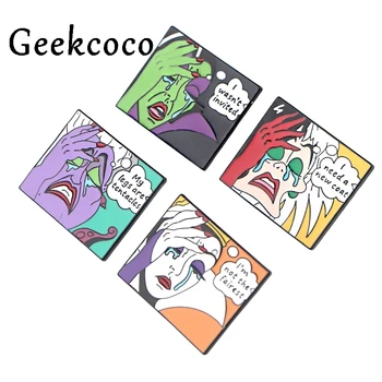 

10pcs/lot Cartoon letter shirt Hard Enamel Brooches metal Pins para For child shoes clothes Backpack diy craft decoration J0877