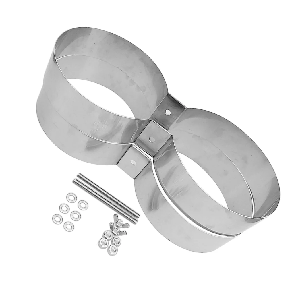

Perfeclan Stainless Double Tank Band for Scuba Diving Stage Tank Bottle