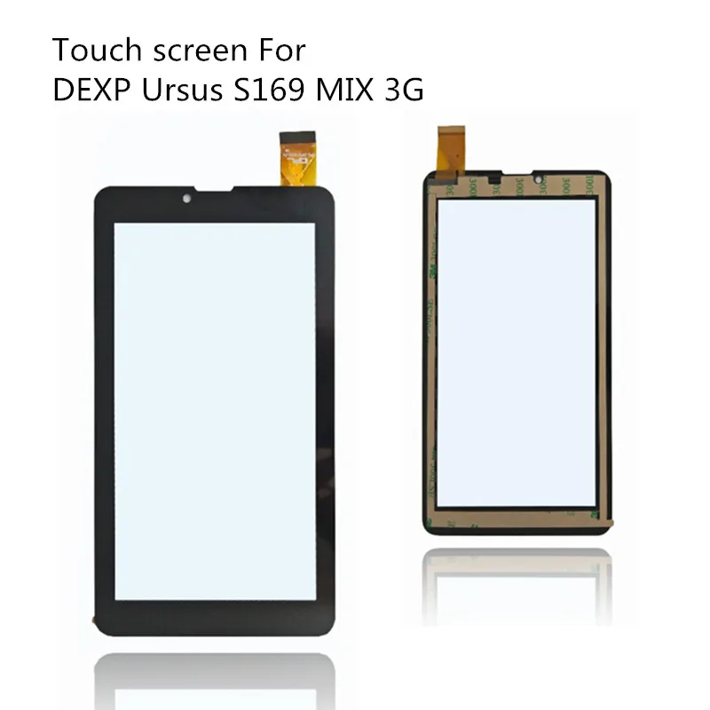 High Quality New touch panel Touch Screen For 6.95'' inch DEXP Ursus S169 MIX 3G Digitizer Sensor Replacement Parts | Компьютеры и