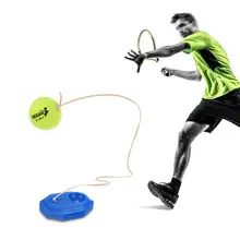 Outil d'entraînement de Tennis plinthe exercice rebond balle auto-étude rebond balle plinthe Sparring dispositif pratique outil d'entraînement(China)