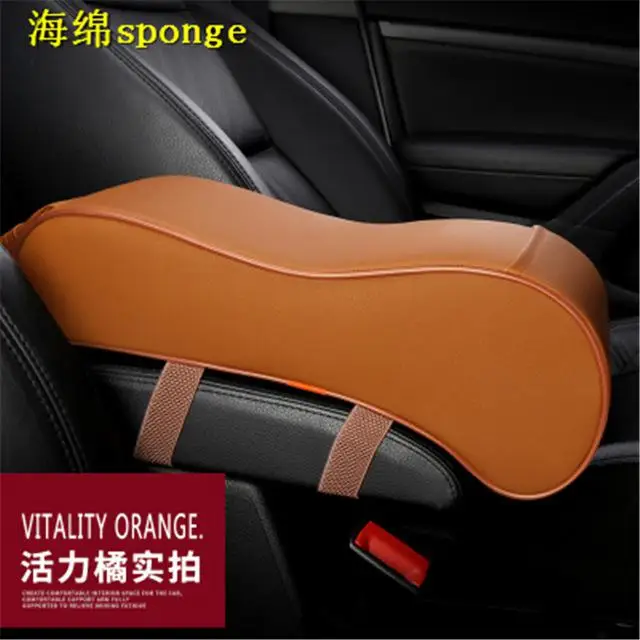 Car styling Interior PU armrest box armrest box heightening pad for Changan CS15 CS35 CS55 CS75 CS95 cx70 Car accessories - Цвет: 10