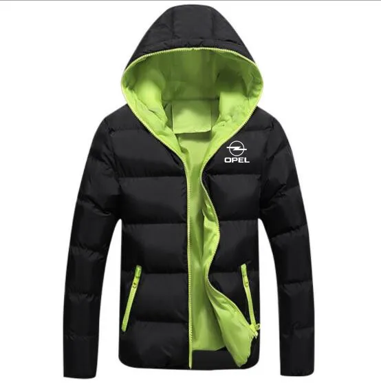 Новинка, высокое качество, мужской пуховик для автомобиля OPEL, теплый, уплотненный, мужской, s худи, зимняя куртка для мужчин, Renault, мужская верхняя одежда, парки, S-4XL - Цвет: 6