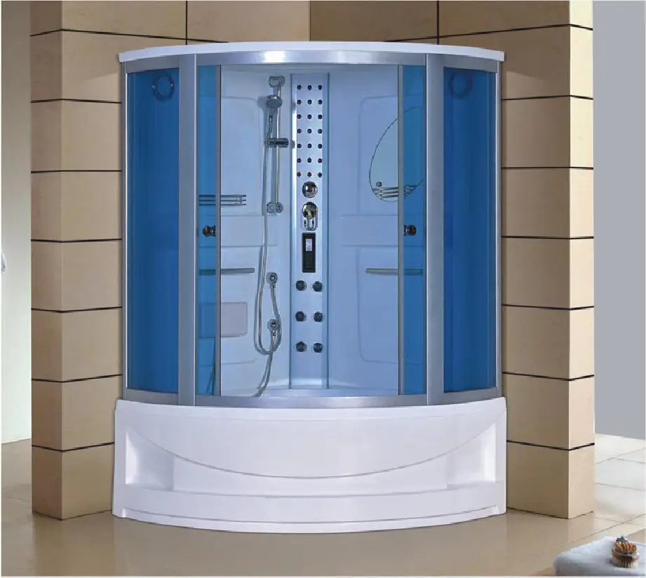 

1200X1200X2200mm Luxury Steam Shower Cabin Bathroom Shower Enclosure Multi-Functional Wet Sauna Room YS523