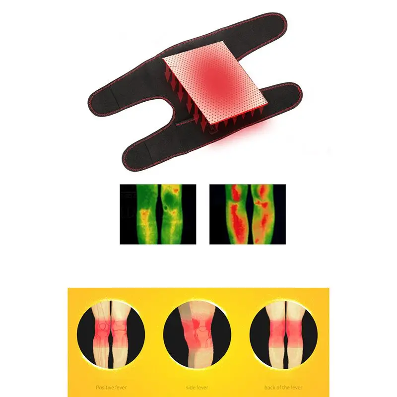 USB Подогрев Больное колено бандаж термотерапия грелка наколенник протектор для облегчающая артрит восстановление с 3 режимами нагрева черный