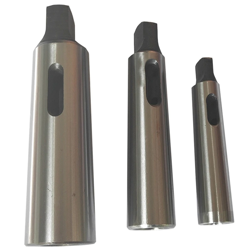 

3pcs Morse Taper Adapter MT1 To MT2 MT2 To MT3 MT3 To MT4 Reducing Drill Chuck Sleeve For Drilling Machine
