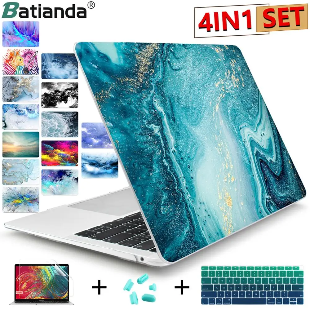 Per Macbook Pro 13 15 Custodia Per Laptop Touch Bar 2020 A2337 A2338 M1 Per Macbook Air Pro Retina 12 13.3 15 "Cover Rigida Con Stampa