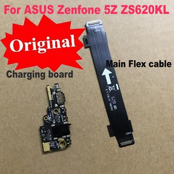 

100% Original USB Flex Cable For ASUS ZenFone 5Z ZS620KL Dock Port Charging Connector Board & Mainboard Main Flex cable Repair