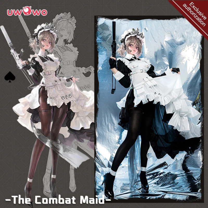 Combat Maid Dress Cosplay Costume Exclusive Authorization