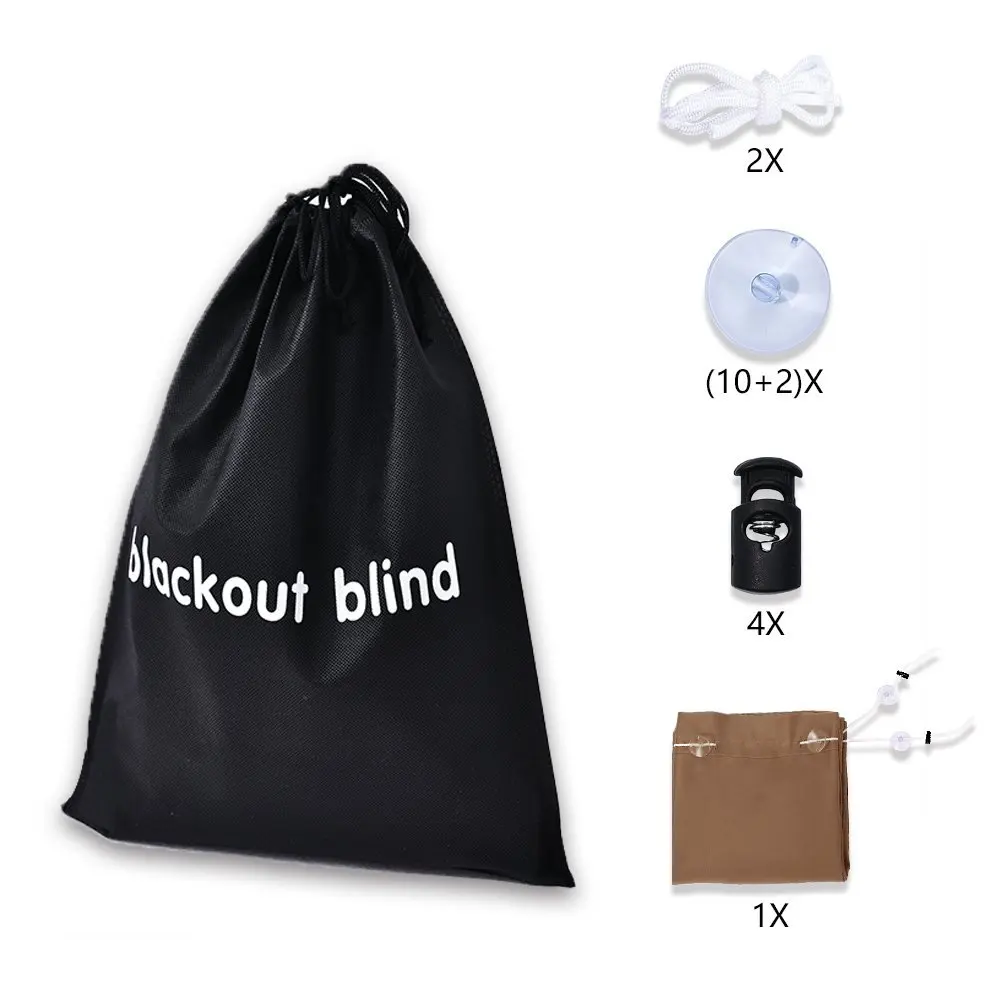 Портативная регулируемая крышка для жалюзи путешествий затемняющие шторы