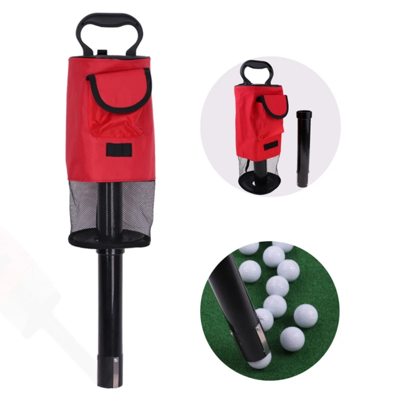 

76*16.5cm Golf Ball Cylinder Picking Ball Machine Removable Pick-up Barrel Easy Standing Golf Equipment Golf Course Supplies KT1