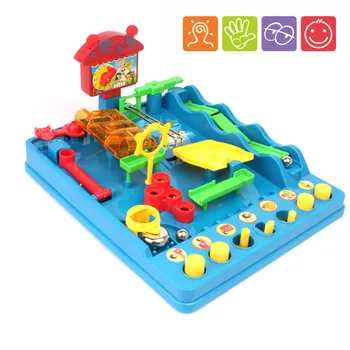 

Education Toy Montessori Labyrinth Water Park Adventures Toy Retro Maze Game Set Early Learning Develop Intelligence Math Toy
