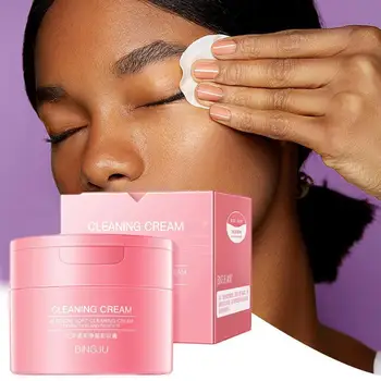

100g Skincare Makeup Cleansing Cream Mild Deep Cleaning Care Quick Cleansing Dissolve Face Eye Lip Cosmetics Balm U4P7
