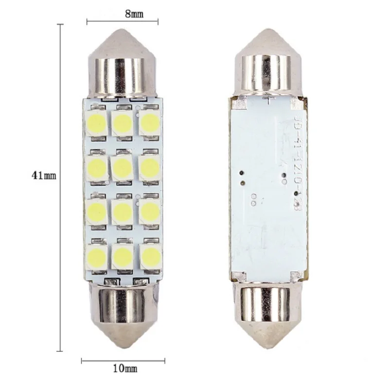 11 компл. Белый светодиодный светильник интерьерная посылка 10& 36 мм& 39 Карта Купол для Volvo C70 C30 2009