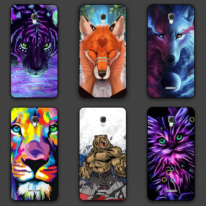 Custodia Morbida In Tpu Da 5.0 Pollici Per Alcatel One Touch Pop 4 5051D 5051X Cover In Silicone One Touch Pixi 4 5010D Coque Capa Verniciato