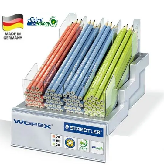 6 шт. Staedtler WOPEX 180 рисование и наброски карандашей 2H HB 2B экологическая награда|pencil