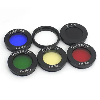 

5 Sets Datyson Black Dog Series M28 Planetary Filter Moon Sun Filter with M30 Adapter Ring Aluminum Box DTS001016