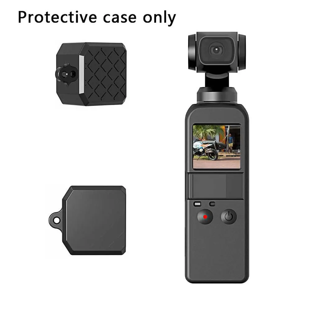 2в1 набор Osmo Карманный мягкий силиконовый гель корпус Защитная крышка объектива Крышка для DJI OSMO Карманный ручной защитный кожух камеры