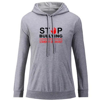 

Stop Bullying Stand Up Speak Out Finding Your Shine Womens Ladies Graphic Hoodie Sweatshirt Strings Hooded Top Pullover