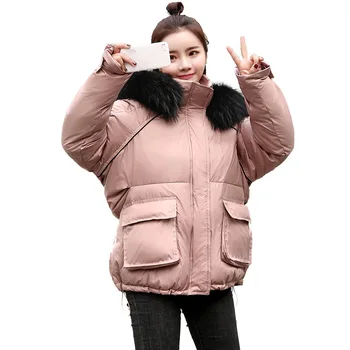 

Women's parkas padded jacket fashionable and comfortable warm temperament hooded 2020 winter women s personality