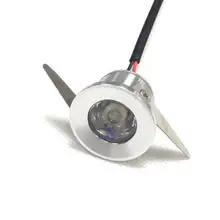 10 шт. светодиодный мини-светильник под 31 мм шкаф Точечный светильник 1 Вт потолочный встраиваемый светильник Ac85-265v светильник с регулируемой яркостью